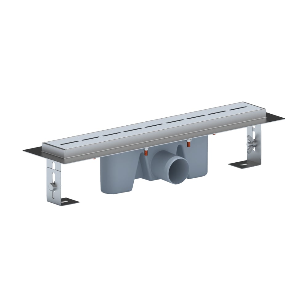 Изображение товара Трап АНИ Пласт Киль нержавеющая сталь 450 мм с горизонтальным выпуском