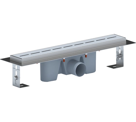 Изображение товара Трап АНИ Пласт Киль из нерж.стали 450мм, выпуск 50мм, глянец TL2545M