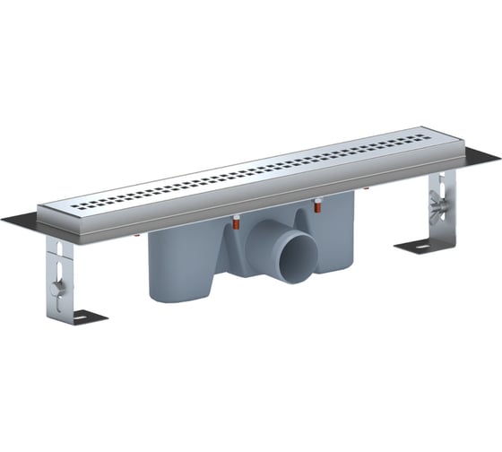 Изображение товара Трап АНИ Пласт Киль из нерж.стали 450мм, выпуск 50мм, матовая TL2245G