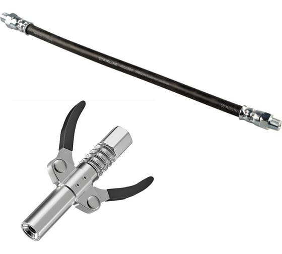 Изображение товара Наконечник-насадка Airline для плунжерного шприца быстросъемн., со шлангом 300мм, нейлоновым ATGG555