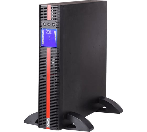 Изображение товара Источник бесперебойного питания Powercom MACAN, On-Line, 1000VA / 1000W, Rack/Tower, IEC MRT-1000SE