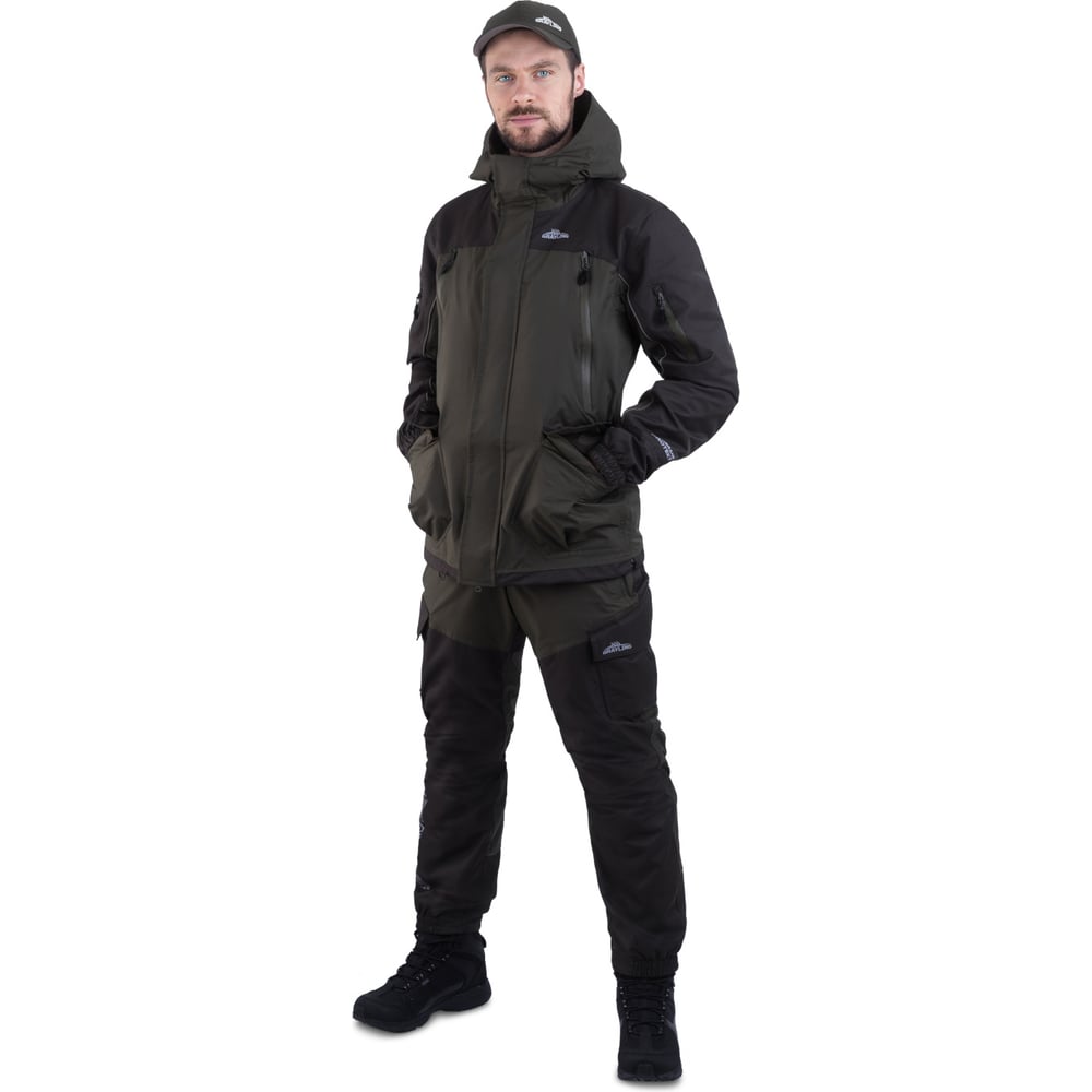 Изображение товара Костюм для рыбалки Grayling Скат V2 демисезонный мембранный 48-50 хаки мужской