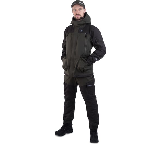 Изображение товара Костюм для рыбалки Grayling Скат V2 т.хаки, р-р 48-50, рост 170-176 4660335532452