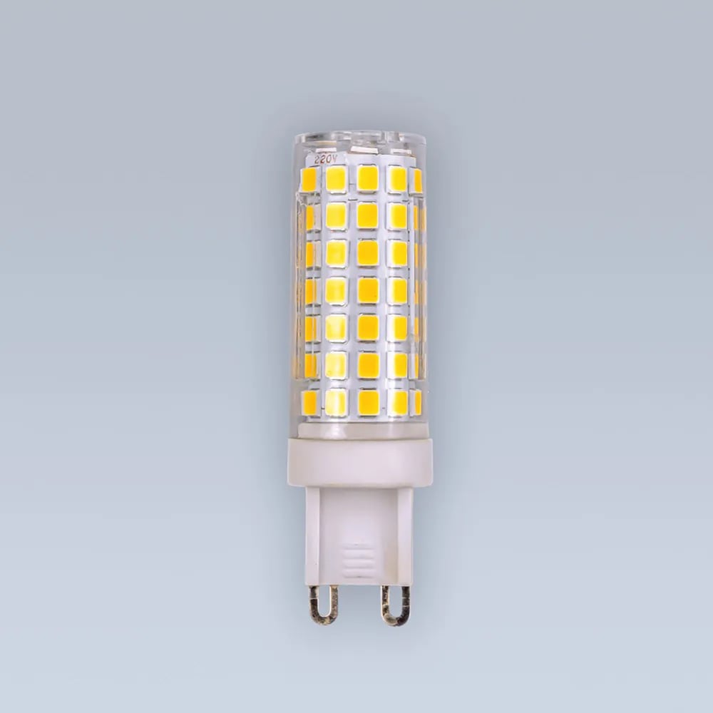 Изображение товара Лампа светодиодная G9 8Вт диммируемая 220В ELEGANZ коричневый корпус