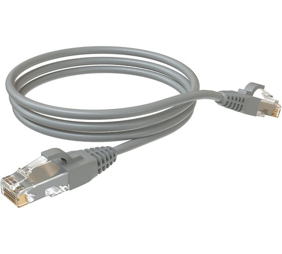 Изображение товара Патч-корд U/UTP SYSMATRIX категория 5е 2xRJ45 неэкранированный серый LSZH 2м ( 10шт. в упаковке ) PC 4545.5EU26.2LSZHGY.VI10