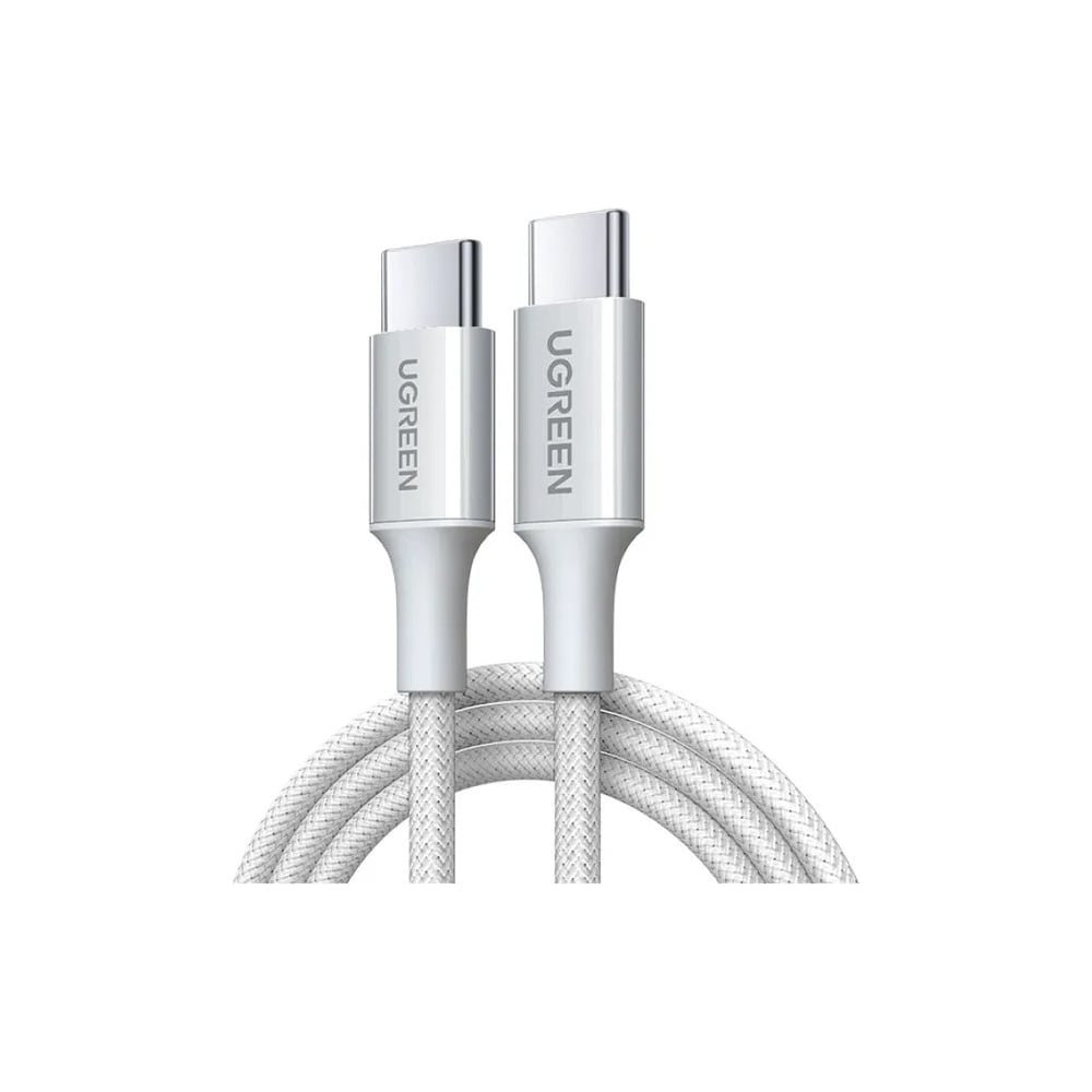 Изображение товара Кабель UGREEN L501 35465 60W USB-C to USB-C 1м титановый
