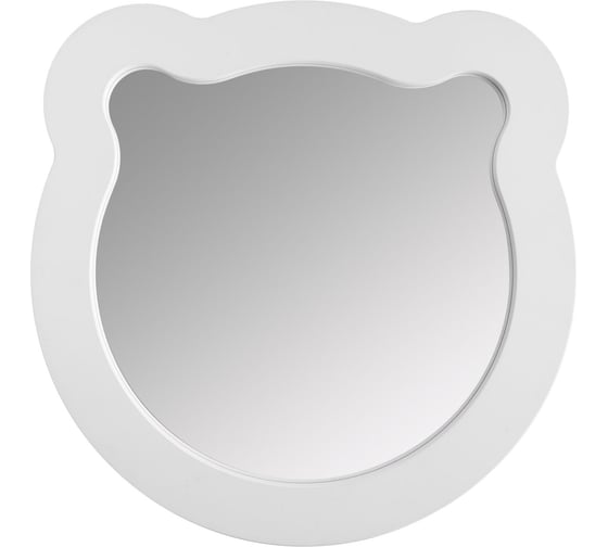 Изображение товара Зеркало AQUATON Каспер Мишка фигурное белое матовое 1A283502CRE20