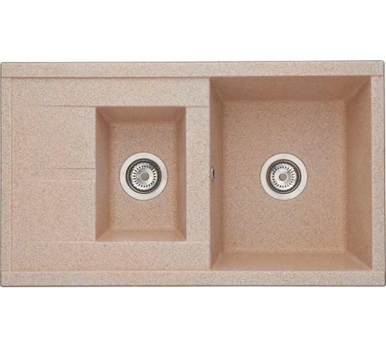 Изображение товара Мойка для кухни AQUATON Делия 87 песочный 1A716232DE220