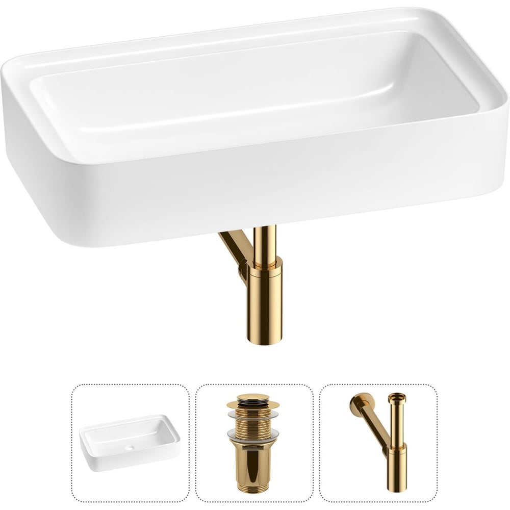 Изображение товара Комплект Wellsee 3 в 1 Lavinia Boho Bathroom Sink 75x40 см