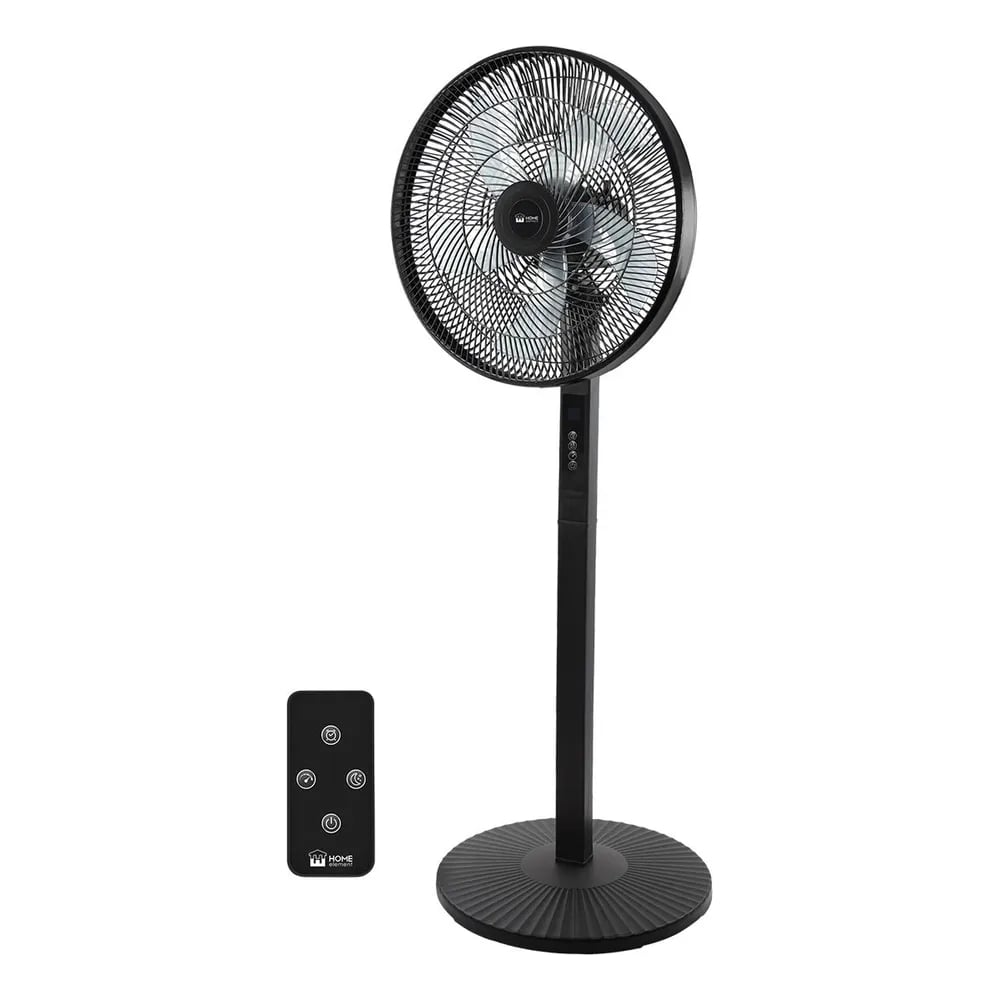 Изображение товара Напольный вентилятор HOME ELEMENT HE-FN1207A черный регулируемый с вращением