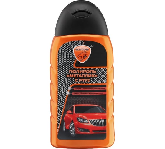 Изображение товара Полироль кузова ELTRANS "металлик" с PTFE ПЭТ флакон, 350 мл EL-0806.03
