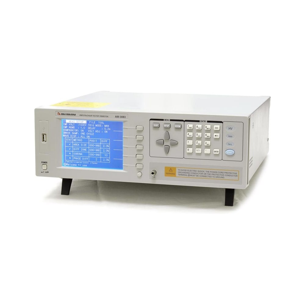 Изображение товара Импульсный тестер обмоток Актаком АМ-3083 для диагностики электромоторов