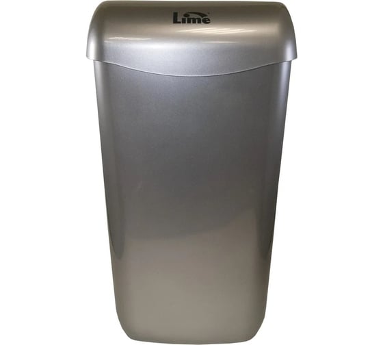 Изображение товара Корзина для мусора LIME 23 л, подвесная, с держателем мешка, серая 974231