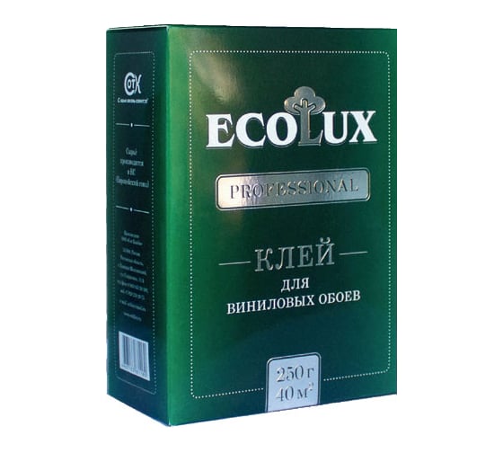 Изображение товара Клей для обоев ECOLUX PROFESSIONAL Винил 250 г 4607133681180