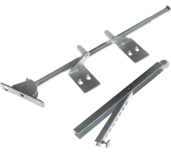 Изображение товара Синхронизатор закрывания Doorlock ECO SR-Basis для 2-х створчатой двери в комплекте с толкателем пассивной створки ECO MK A1681