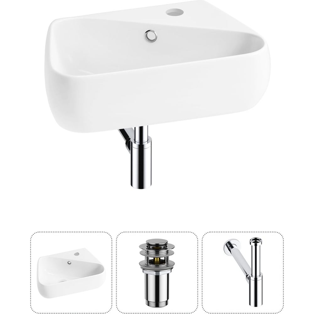 Изображение товара Wellsee 3 в 1 Lavinia Boho раковина для ванной с водоотталкивающим покрытием