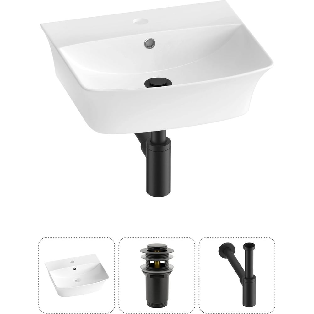 Изображение товара Комплект Wellsee 3 в 1 Lavinia Boho Bathroom Sink 45x40 см