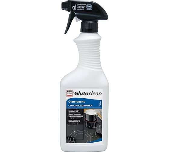Изображение товара Очиститель стеклокерамики Glutoclean 750 мл М 047102092