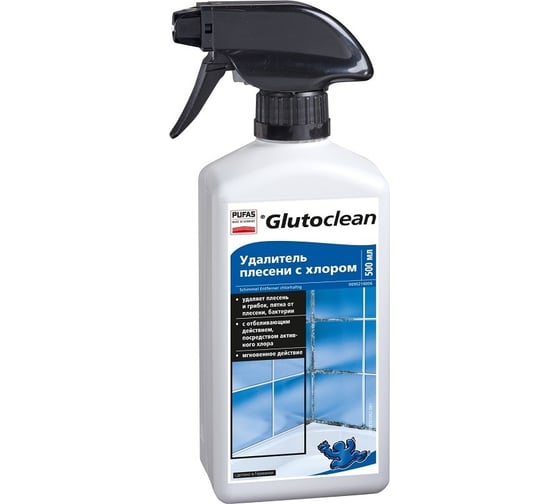 Изображение товара Удалитель плесени Glutoclean с хлором, 500 мл М 038701092