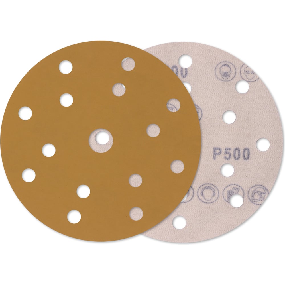 Изображение товара Диск для резки и шлифовки DIAMOND FORMEL 150 мм 15 отверстий P500, 100 шт