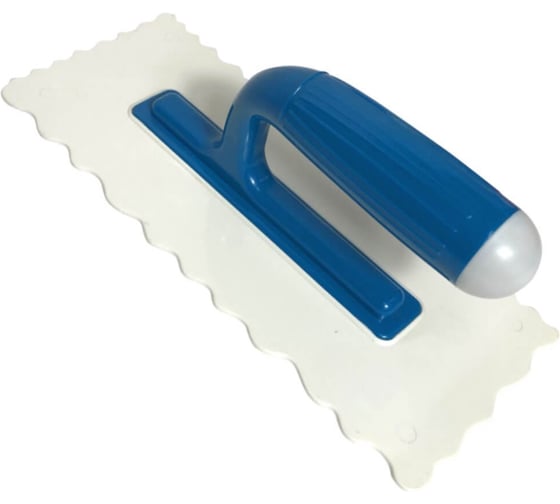 Изображение товара Кельма пластиковая прямоугольная MAKLER волнистый край (мелкий) D2812AB