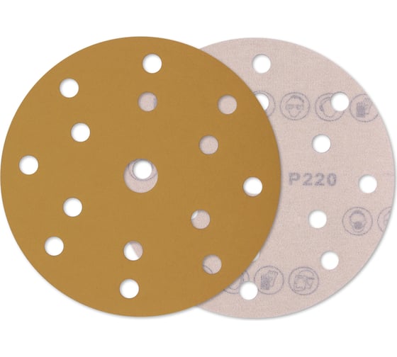 Изображение товара Диск DIAMOND (100 шт; 150 мм; 15 отверстий; P220) FORMEL 81957320220