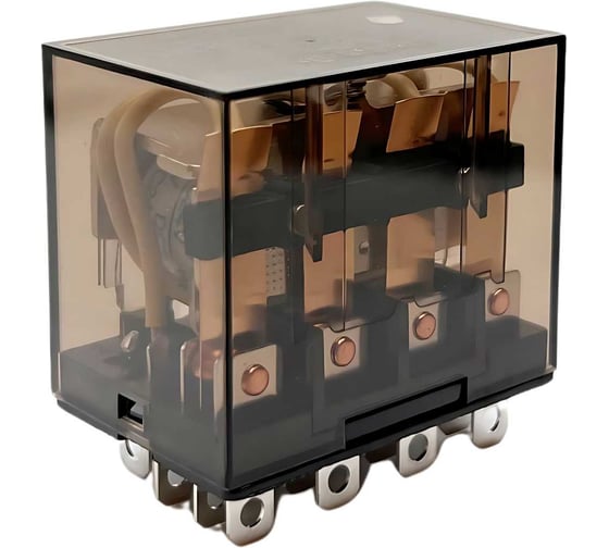 Изображение товара Промежуточные реле DELTAKIP серии DK-REP (403.D, 4 конт., 24V DC, 12A) (уп.10шт) DK-K0000061_10