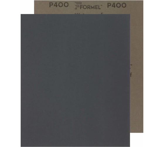 Изображение товара Бумага водостойкая (100 шт; 23х28 см; P400) FORMEL 85957320400