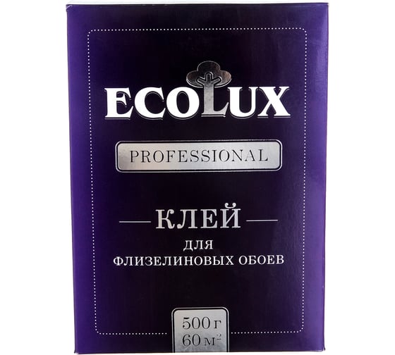 Изображение товара Клей для обоев ECOLUX PROFESSIONAL Флизелин 500 г 4607133681210