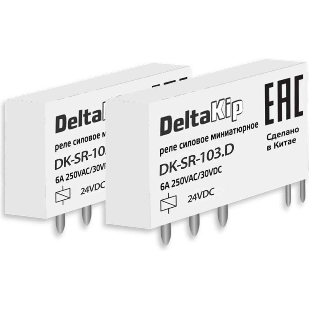 Изображение товара Промежуточное реле DELTAKIP DK-SR-103.D интерфейсное ультратонкое