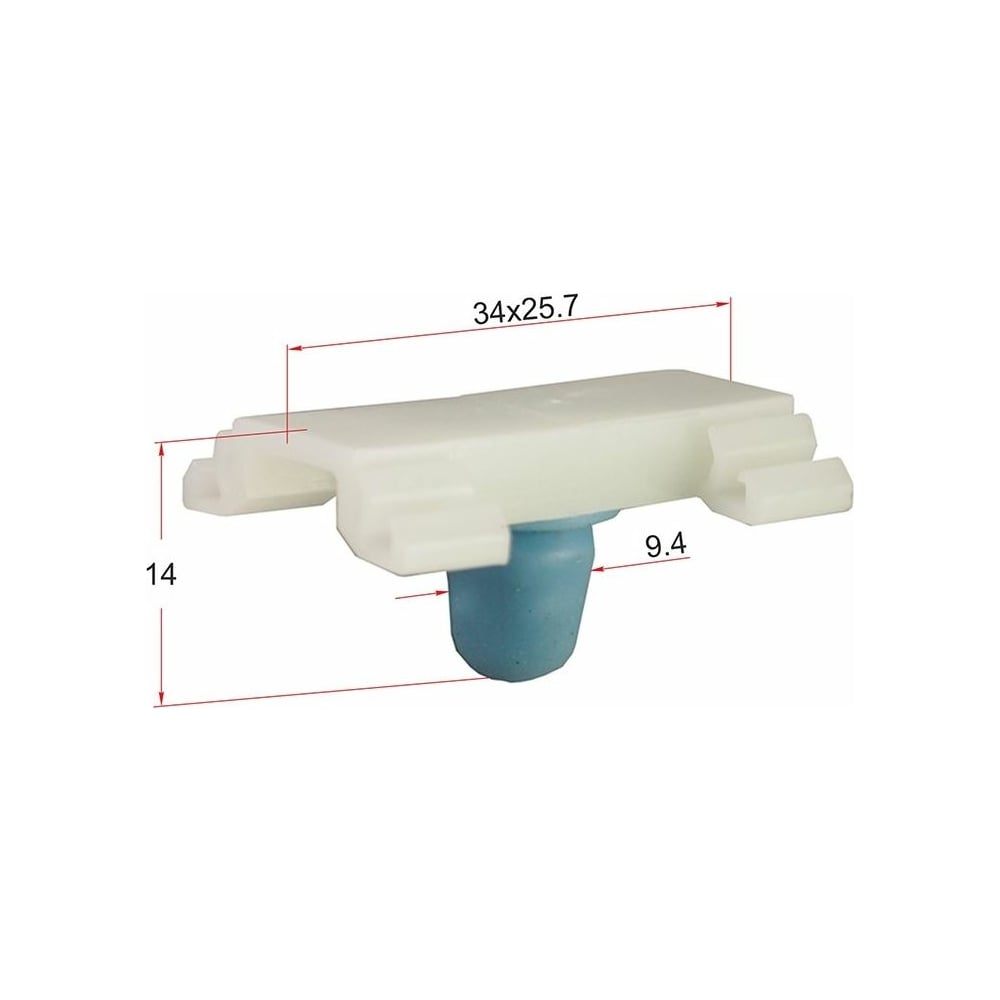 Клипса 10 шт AVERS 51138166675-10