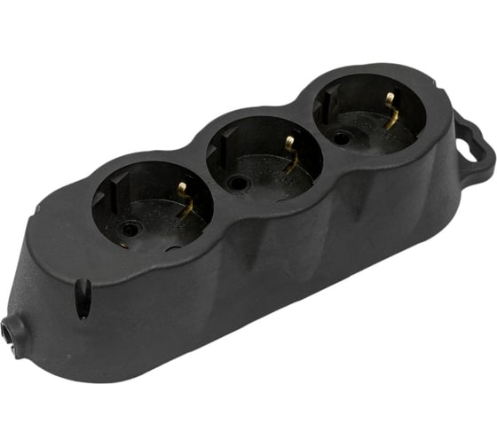 Изображение товара Переносная розетка SVET РА16-001 УХЛ3, морозостойкий каучук, SV0302-0001