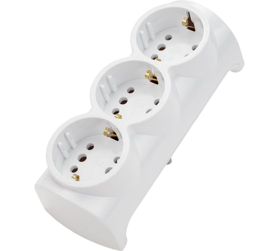 Изображение товара Трехместная розетка SVET РВ16-7132 ЕВРО SV0302-0038