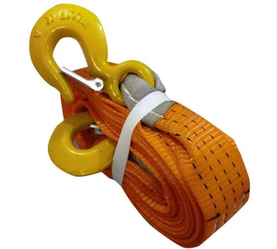 Изображение товара Ремень буксировочный Надежный 3,5 т 4,5м, крюк-скоба сумка Premium nр42332