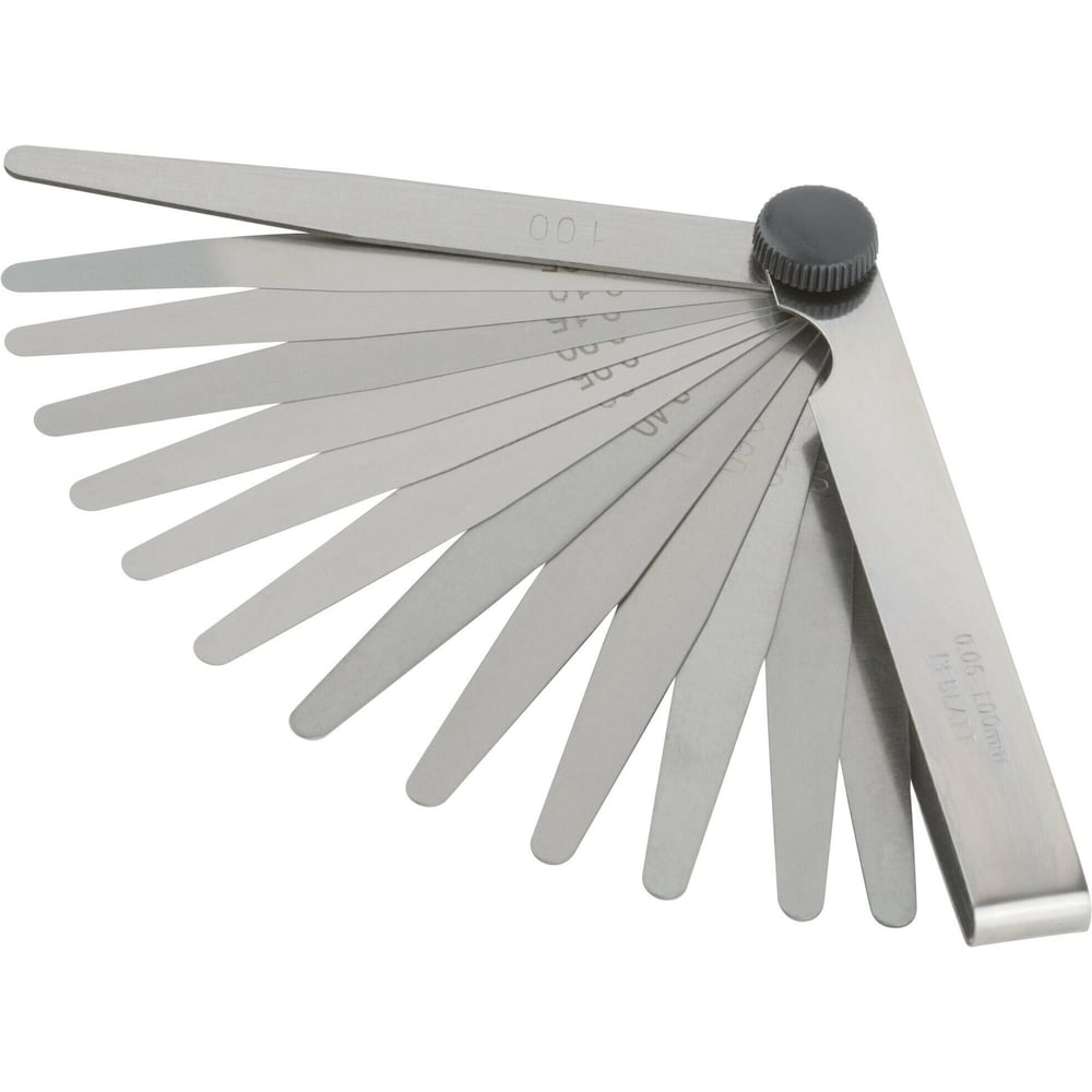 Изображение товара Набор щупов для измерения зазоров 13 шт сталь профессиональный