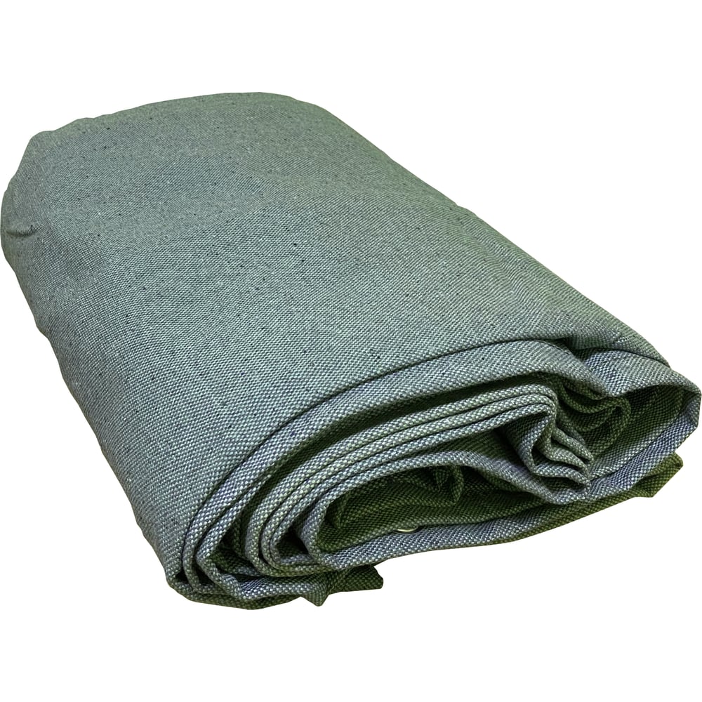 Изображение товара Брезентовый огнеупорный полог BEFAST 6x10 м с люверсами