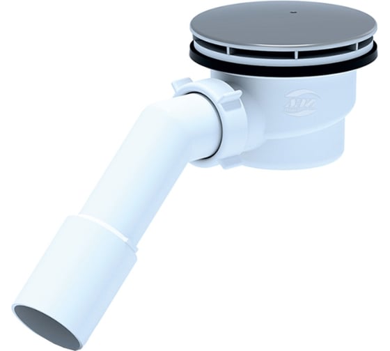 Изображение товара Сифон АНИ Пласт Ани для ванны, клик-клак, регулируемый, с в/п, г/т 375*40*50, грибок-сетка E321C