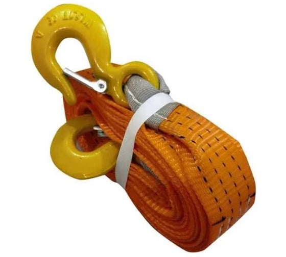 Изображение товара Ремень буксировочный Надежный 10 т 6 м, крюк-скоба сумка Premium nр42302