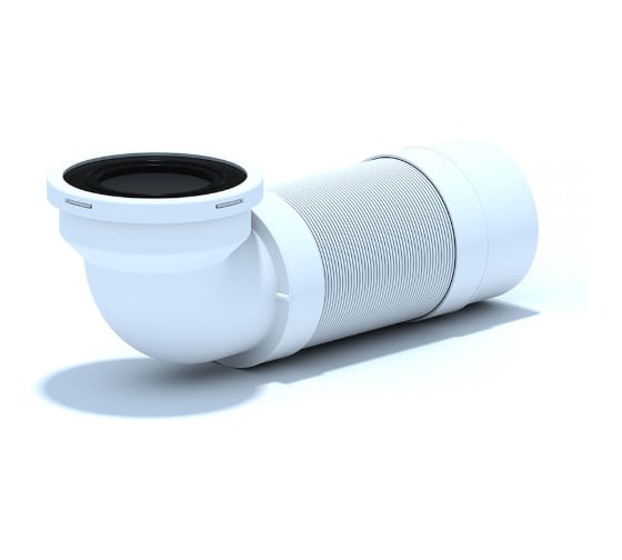 Изображение товара Удлинитель гибкий для унитаза АНИ Пласт выпуск 110мм, 310-840мм K722R