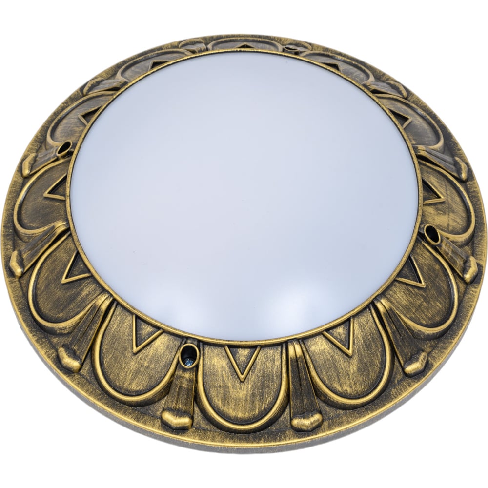 Изображение товара Светильник SVET ФБУ 05-2х20-015 У1 с черной накладкой античное золото