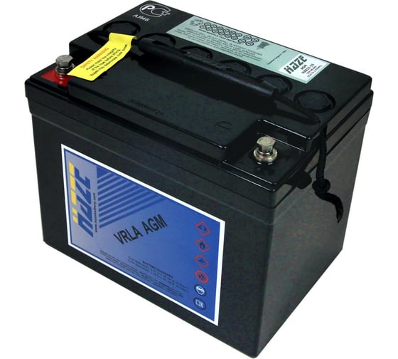 Изображение товара Аккумуляторная батарея Haze 12В, 33 Ач - HZB 12-33