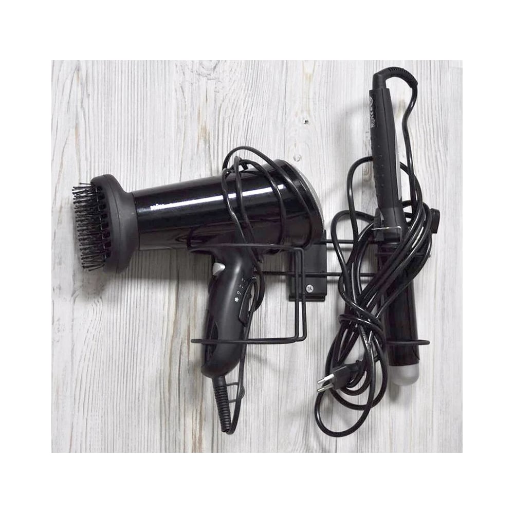 Изображение товара Держатель для приборов для укладки волос IMPLAST 2 в 1 GB2-01 серебристый металлик