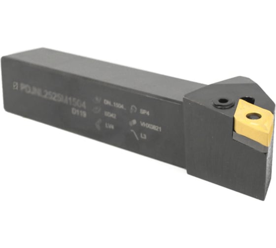 Изображение товара Резец проходной с мех. креп. ромбической пл-ны 25 х 25 х 150 PDJNL 2525 M15-04 левый Русский Инструмент ri.429.19