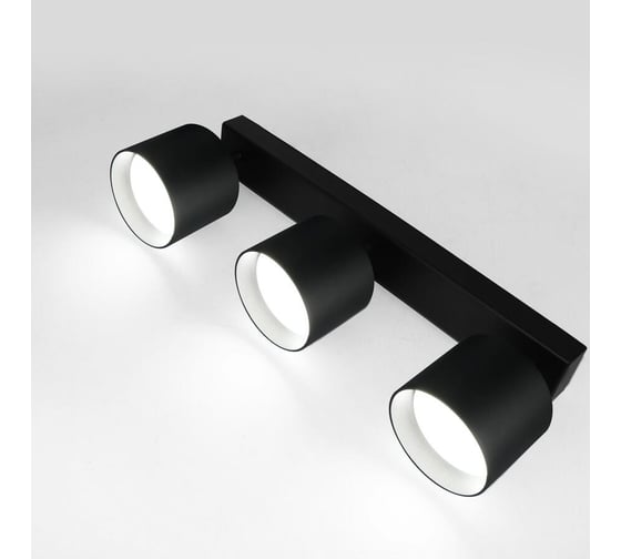 Изображение товара Светильник General Lighting Systems спот, на основании, накладной, тройной, D82*H70мм, серия Башня, General GWL-3GX53-M-IP20, 661733