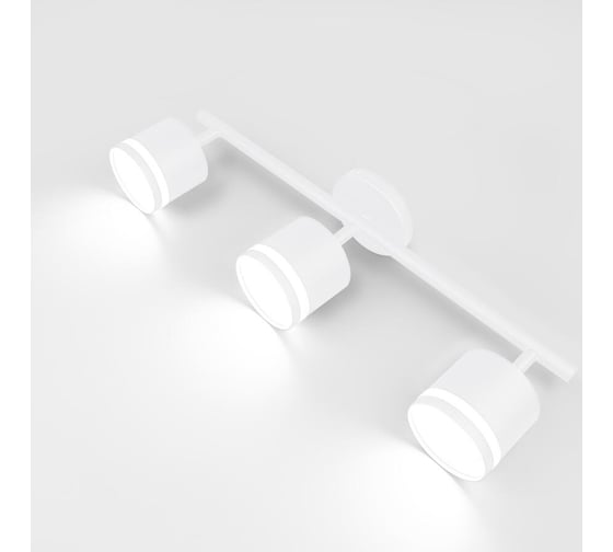 Изображение товара Светильник General Lighting Systems спот, на основании, накладной, тройной, D82*H70мм, серия Башня, General GWL-3GX53-M-IP20, 661740