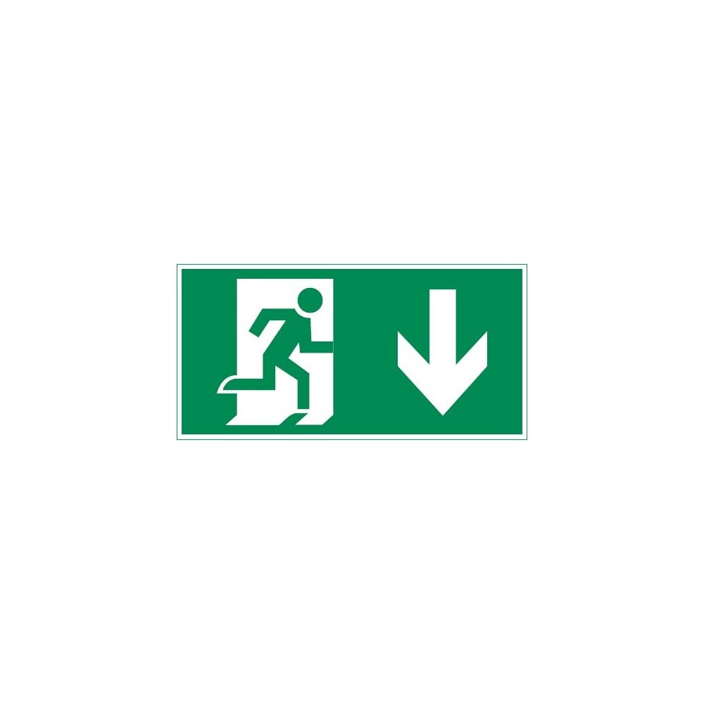 Изображение товара Пиктограмма VARTON Vault SST Зеленая 150x300мм для Выхода