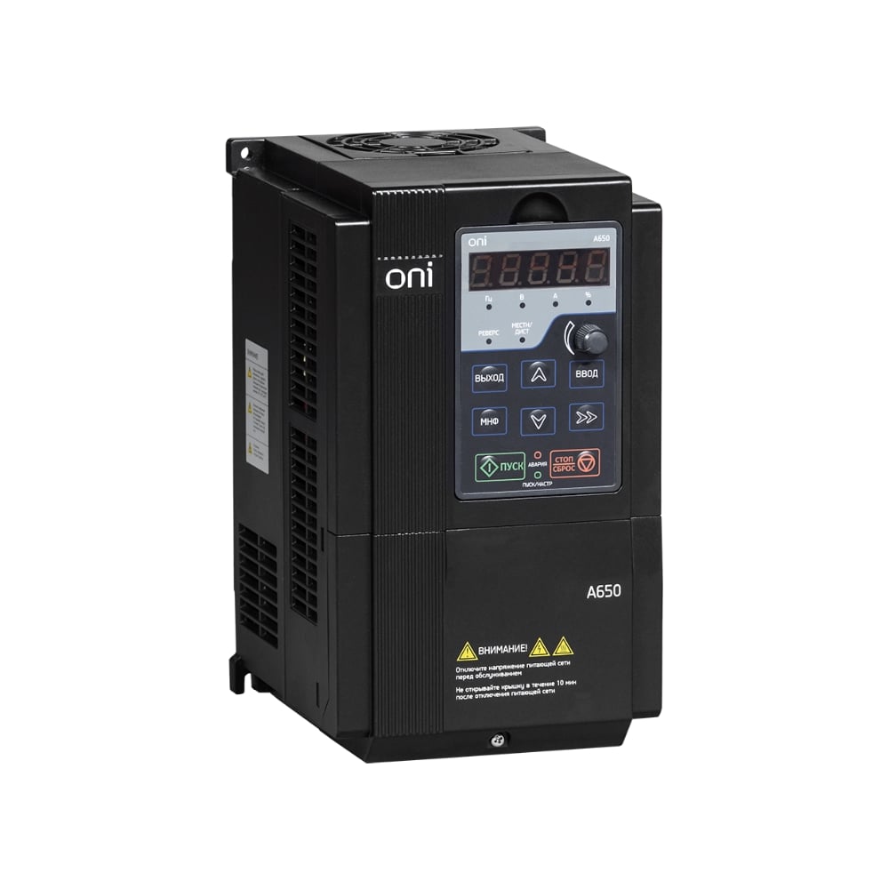 Изображение товара Преобразователь частоты ONI A650 55kW 380В 3Ф