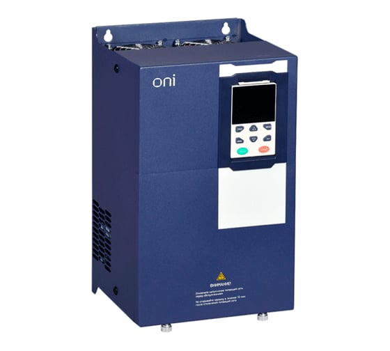 Изображение товара Преобразователь частоты ONI K750 380В 3Ф 18-22кВт 37-45А K750-33-1822TM