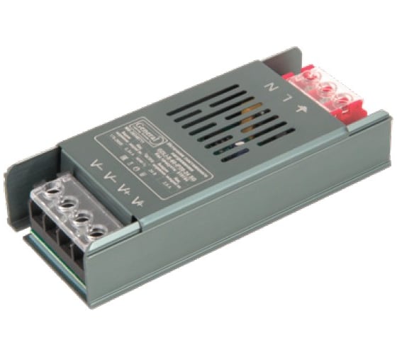 Изображение товара Светодиодный драйвер General Lighting Systems блок питания, компактный, 24В скрытой установки для светодиодных лент 519154