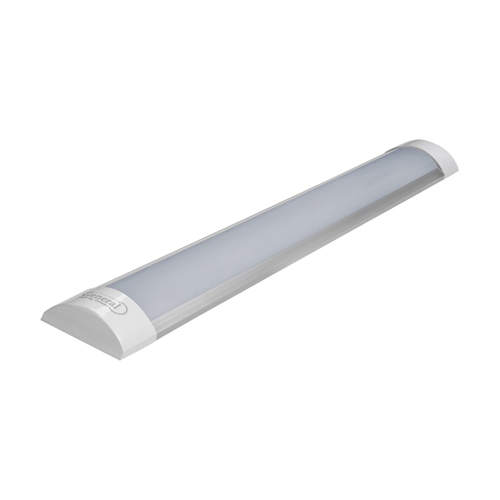 Изображение товара Светодиодный линейный светильник General Lighting Systems 1200*75*23мм GSPO-LB1-50-1200-IP40-6, 50Вт, 6500К холодный белый 420215
